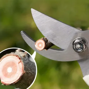 2-Pieces: Garden Pruning Shears Set Sharp Blades