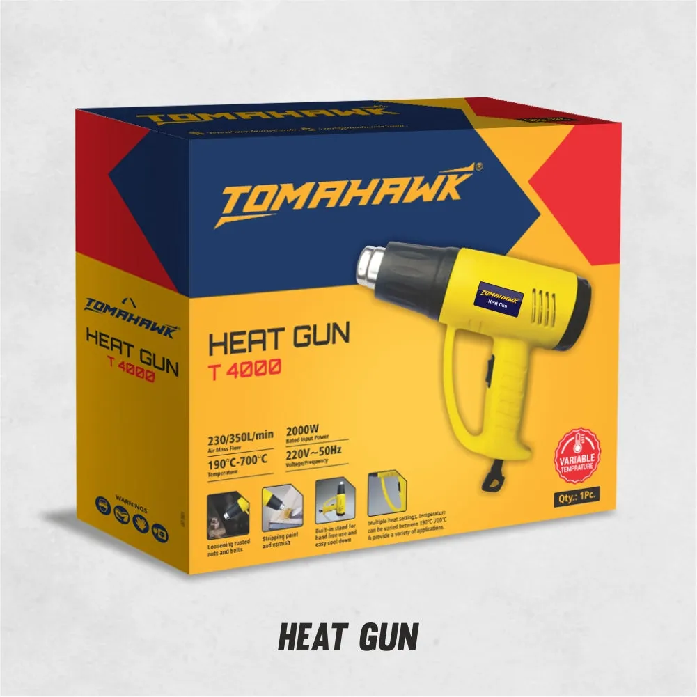 2000W Variable Temperature Heat Gun T4000