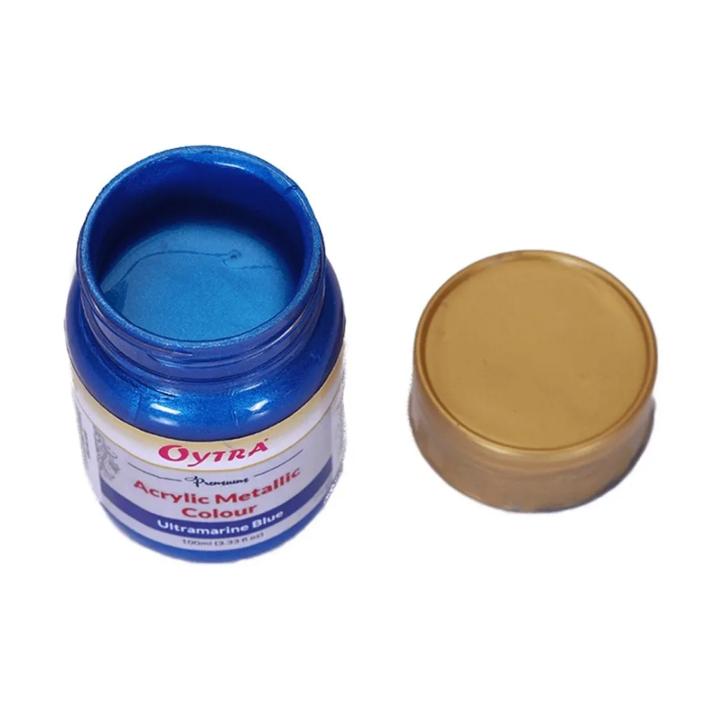 Acrylic Metallic Color Bottles 100ml