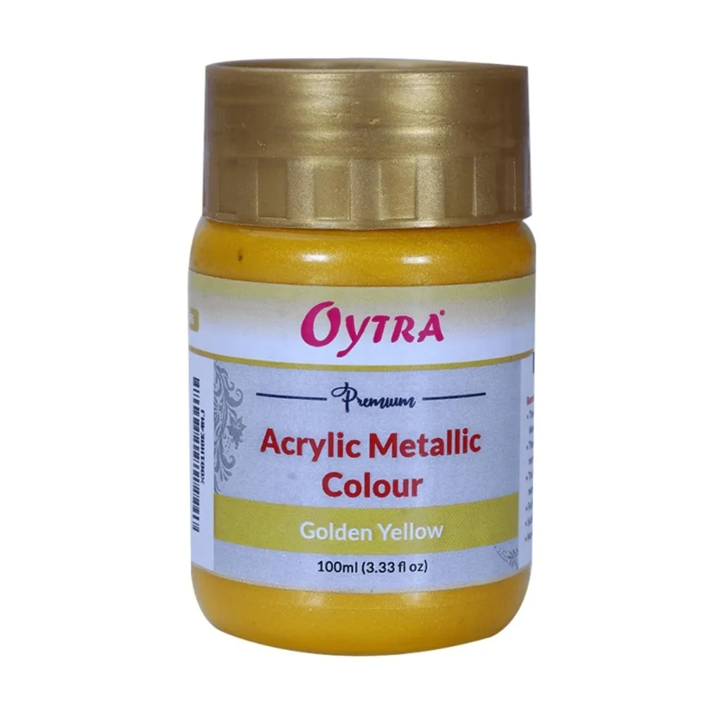 Acrylic Metallic Color Bottles 100ml