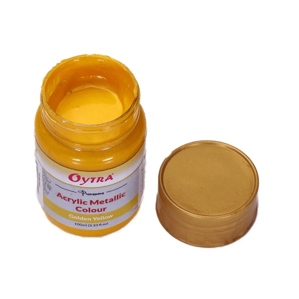 Acrylic Metallic Color Bottles 100ml