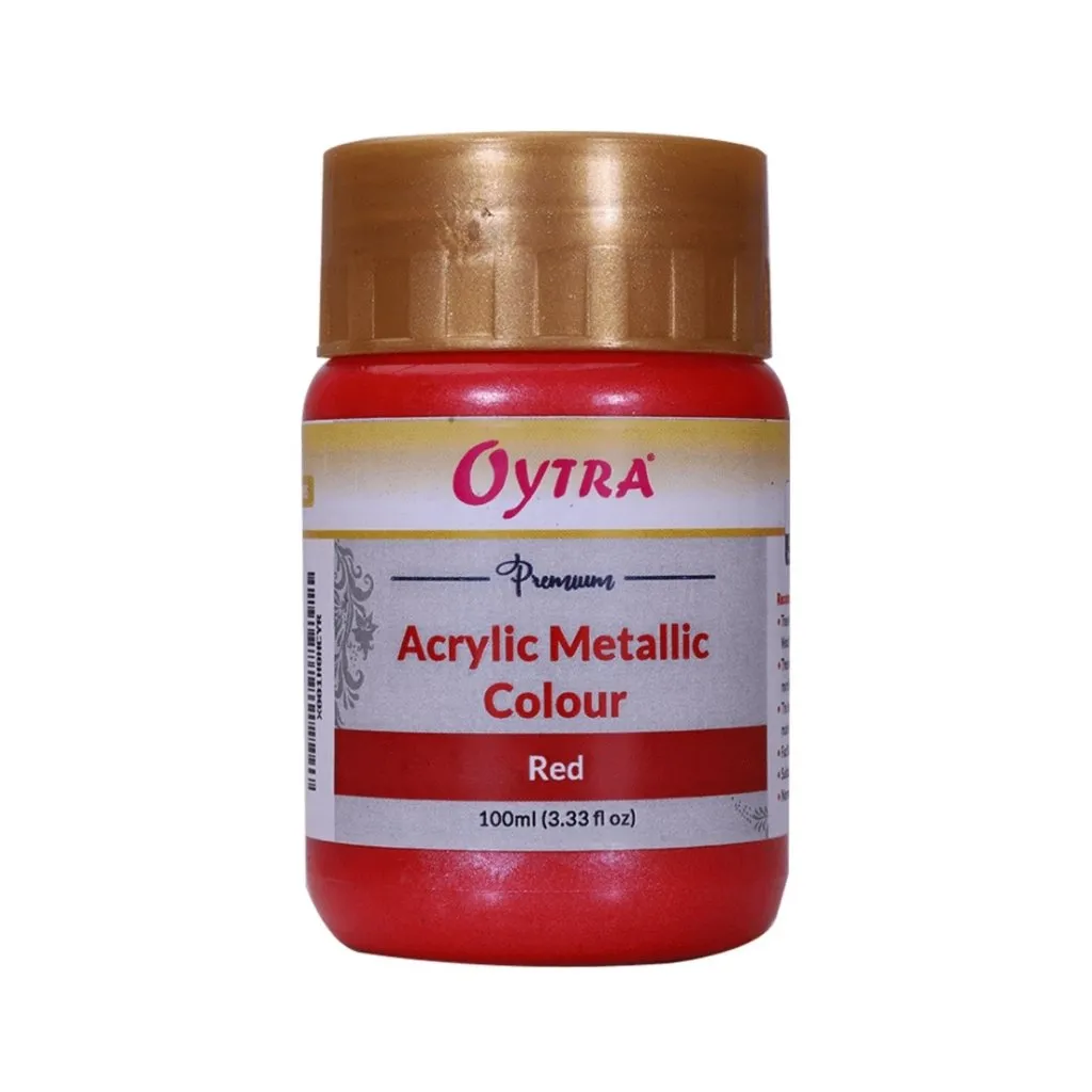 Acrylic Metallic Color Bottles 100ml