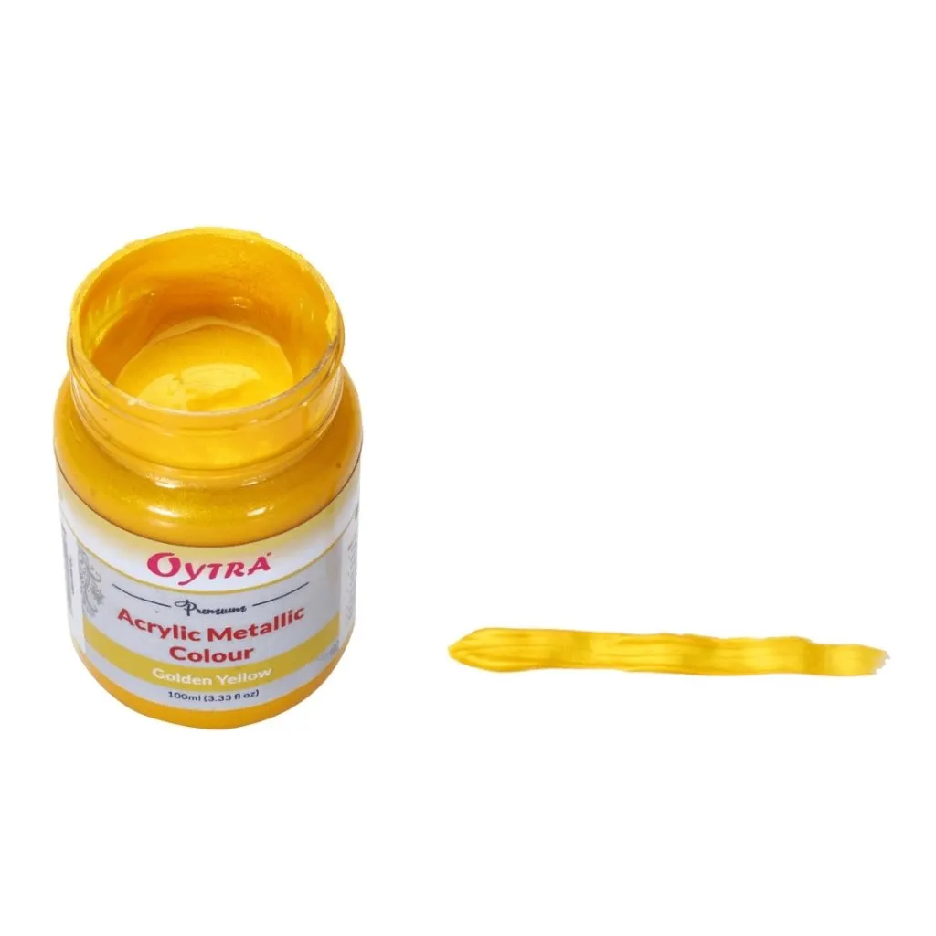 Acrylic Metallic Color Bottles 100ml