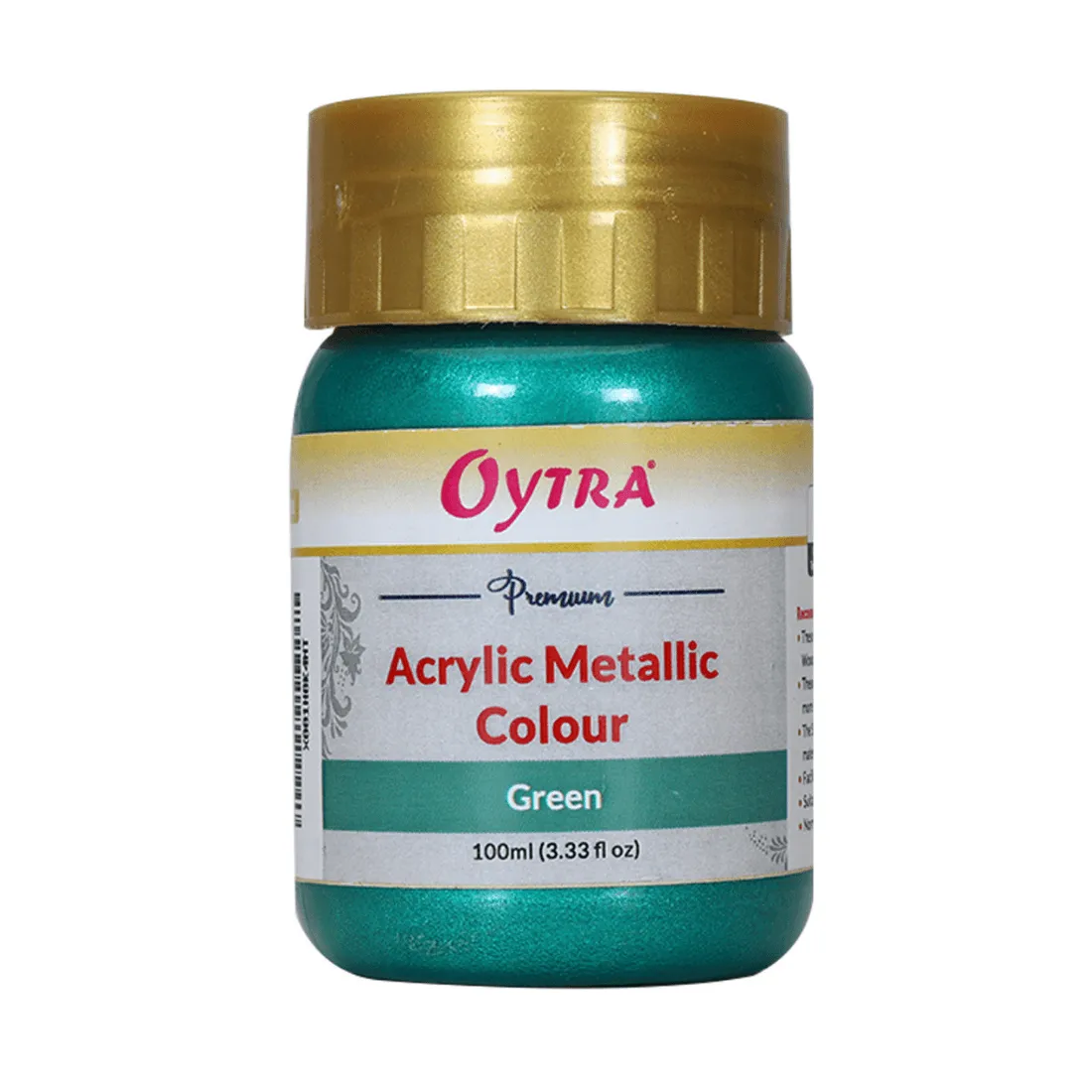 Acrylic Metallic Color Bottles 100ml