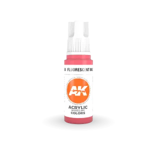 AK Interactive AK11068 3G Fluorescent Magenta Acrylic Paint 17ml
