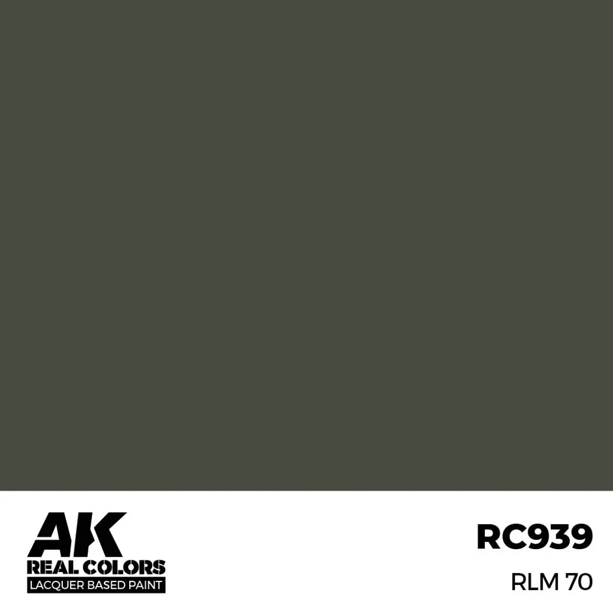 AK Interactive RC939 Real Colors RLM 70 Paint 17ml