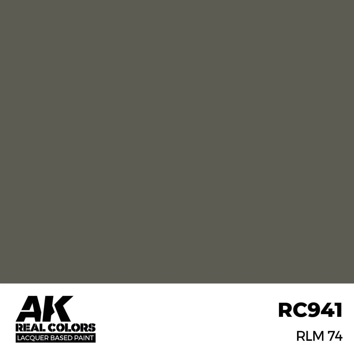 AK Interactive RC941 Real Colors RLM 74 Paint 17ml