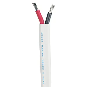Ancor Standard Duplex Cable - Flat 10/2 AWG - 2 x 5mm? Red/Black - 400'