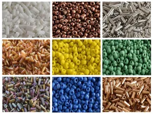 Assorted Round   Pipe Seed Beads Combo 2