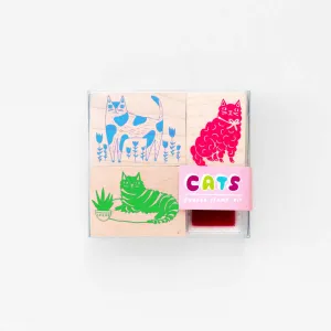 Cats Small Stamp Kit