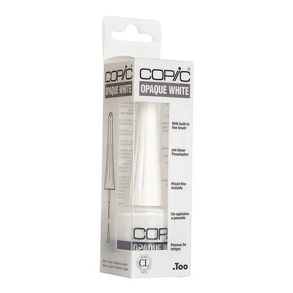 Copic Opaque White Flacon Mit Pinsel 6Ml