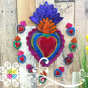 Corazon Reilete - Hojalata Wall Decor