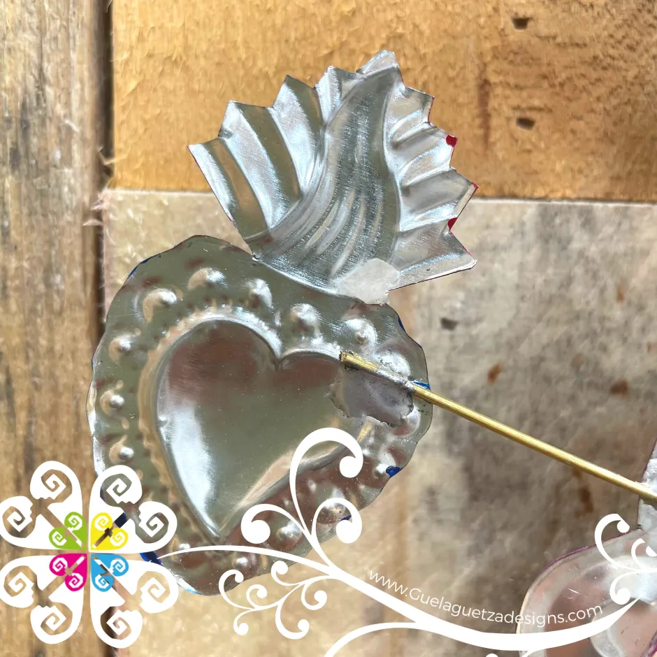 Corazon Reilete - Hojalata Wall Decor