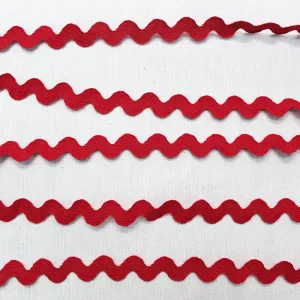 Craft Ric Rac Trim - Red