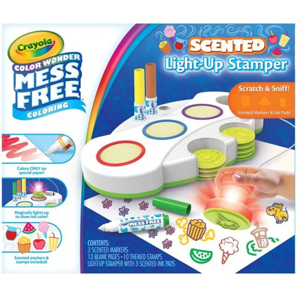 Crayola Color Wonder Light Up Stamper Multicolor
