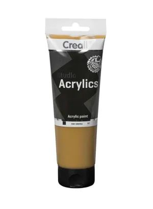 Creall ACRYLICS STUDIO TUBE 120ml #61 Raw Sienna