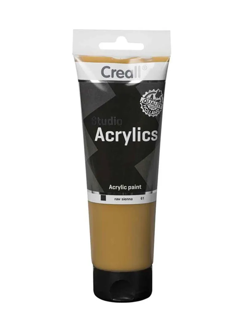 Creall ACRYLICS STUDIO TUBE 120ml #61 Raw Sienna