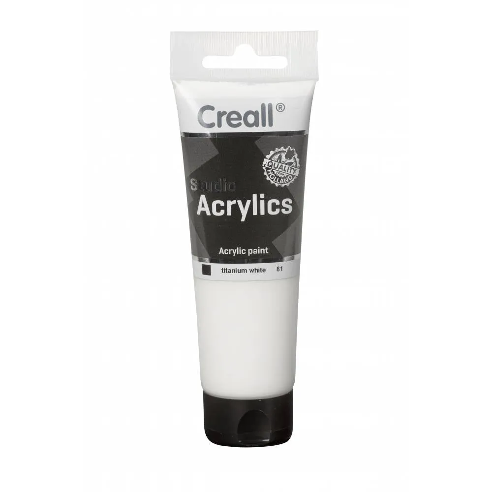 Creall ACRYLICS STUDIO TUBE 120ml #81 White