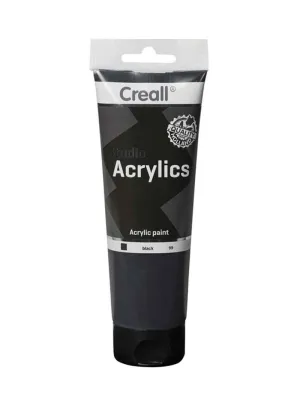 Creall ACRYLICS STUDIO TUBE 120ml #99 Black