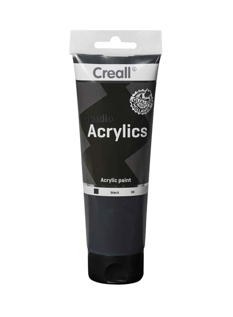 Creall ACRYLICS STUDIO TUBE 120ml #99 Black