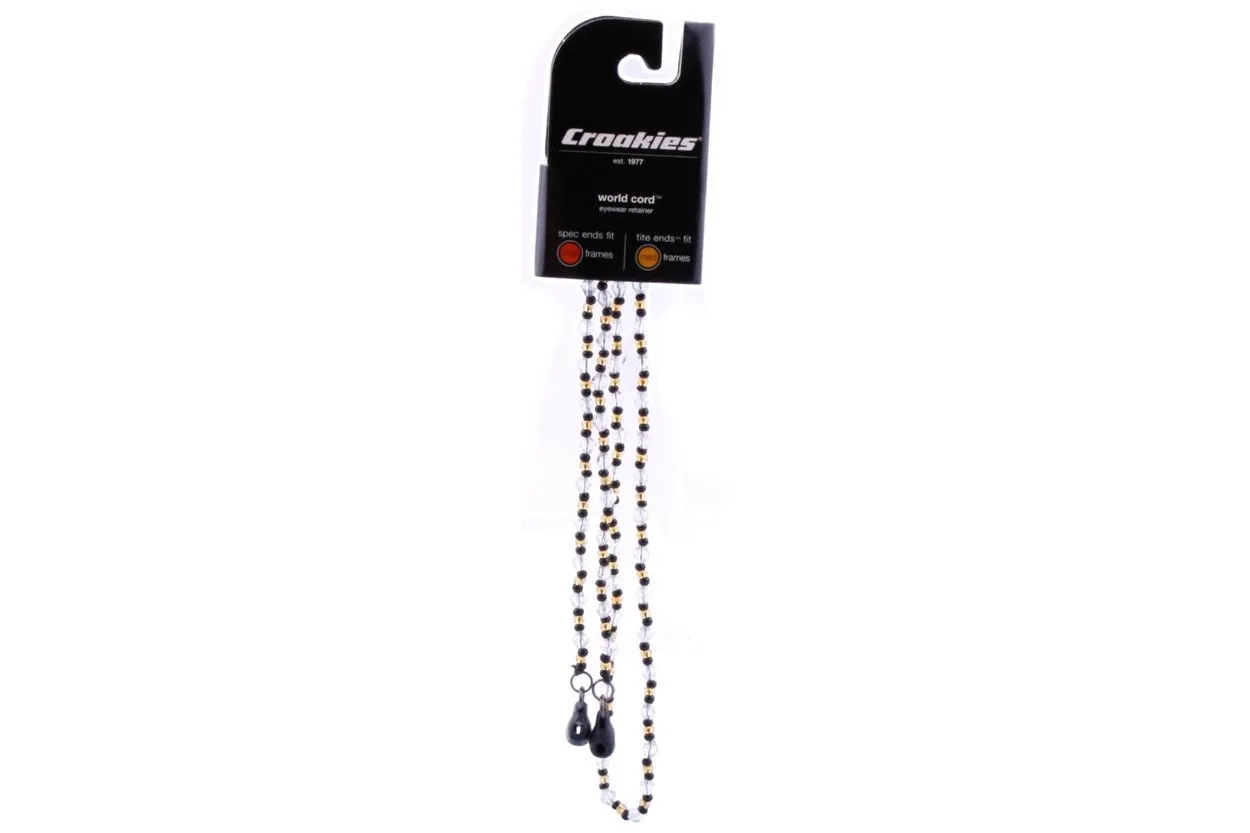 Croakies Czech World Cord Loop End Eyewear Retainer