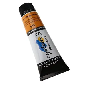 Daler Rowney Acrylic System 3 Heavy Body CAD YELLOW DEEP HUE
