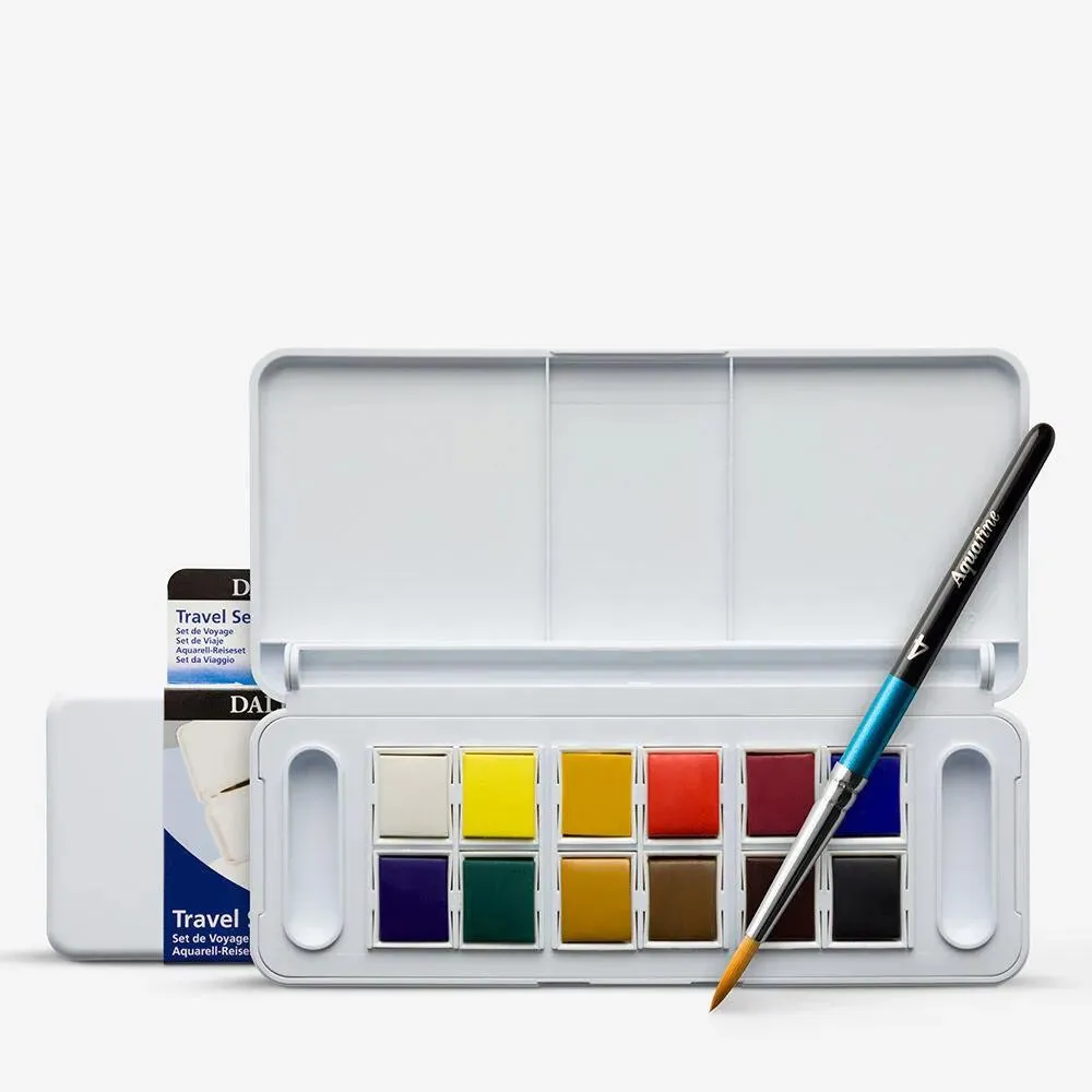 Daler-Rowney Aquafine Watercolour Travel Sets