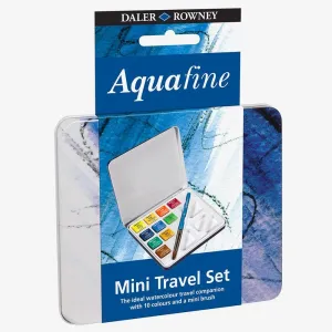 Daler-Rowney Aquafine Watercolour Travel Sets