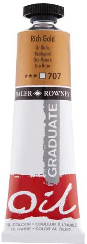 Daler Rowney Graduate Oil Colors RICH GOLD