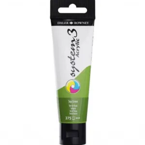 Daler Rowney System 3 Acrylic Paint 59ml Sap Green