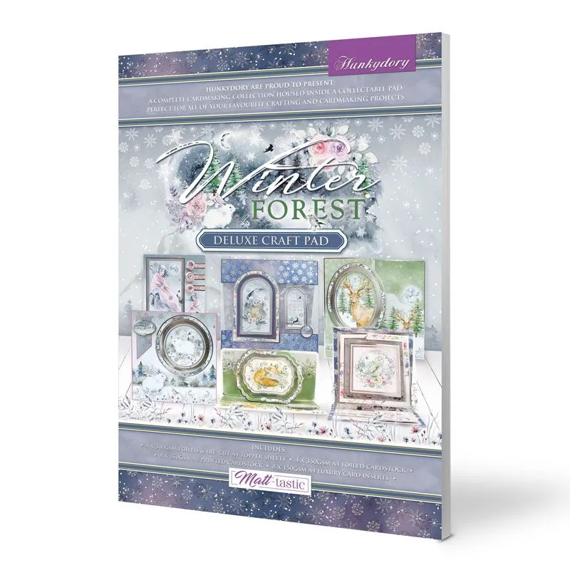 Deluxe Craft Pads - Winter Forest