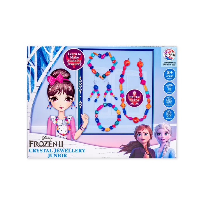 Disney Frozen Crystal Beads Jewellery Making Kit Junior for kids