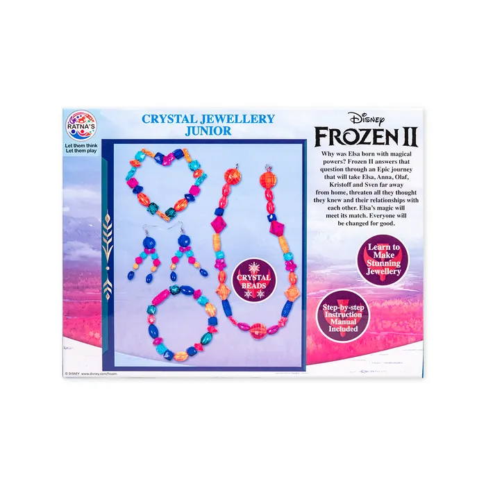 Disney Frozen Crystal Beads Jewellery Making Kit Junior for kids