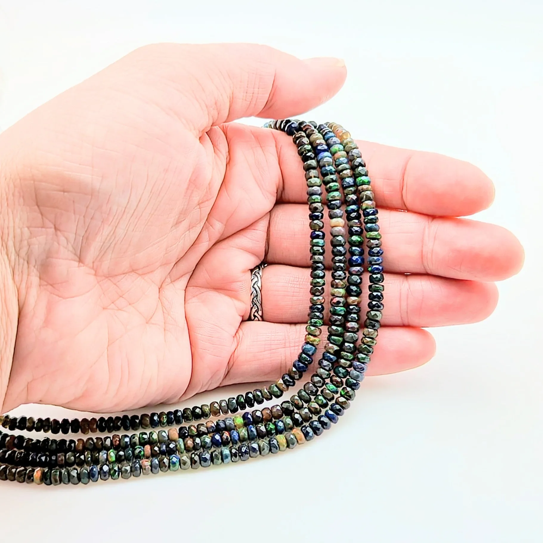 Ethiopian Black Opals
