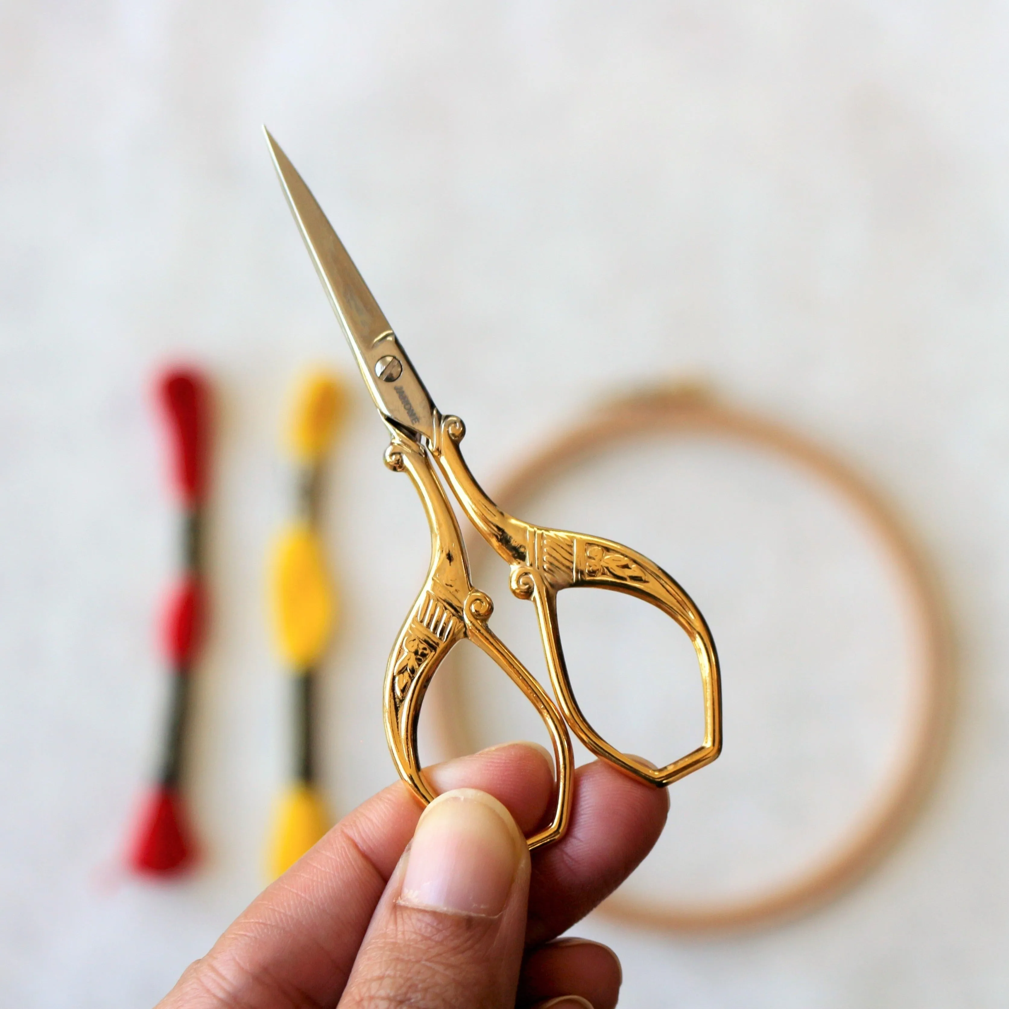Floral Embroidery Scissors