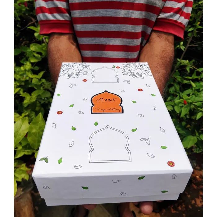 Floral Stamp & Paint 12 in 1 Gift Box