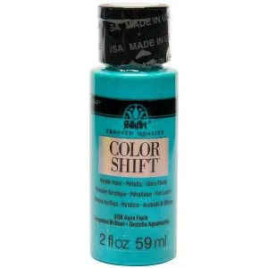 Folkart Color Shift Acrylic Paints Aqua Flash