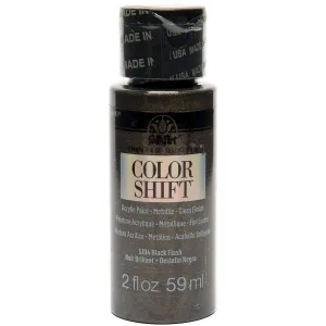 Folkart Color Shift Acrylic Paints Black Flash
