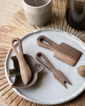 Giftset/3 - Cheese Knives Acacia
