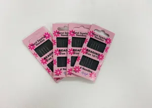 Hand Sewing Needles - Beading Size 10/13 (4 Pcs)