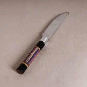 Handmade Lacquered Wooden & Stainless Steel Utility Knife