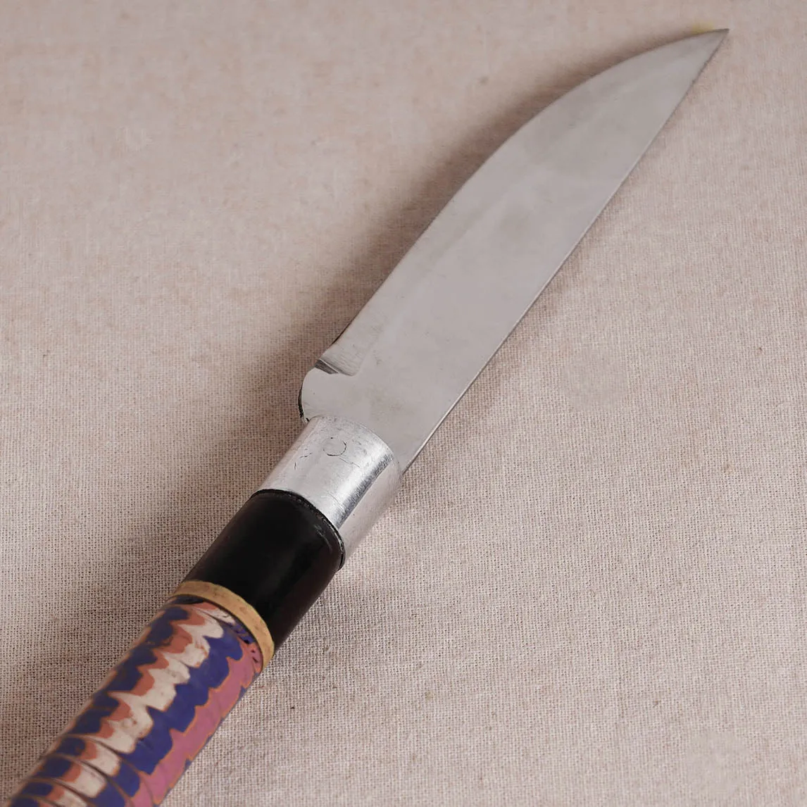 Handmade Lacquered Wooden & Stainless Steel Utility Knife