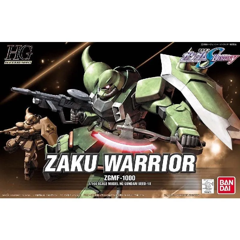 HGGD 1/144 No.018 ZGMF-1000 Zaku Warrior