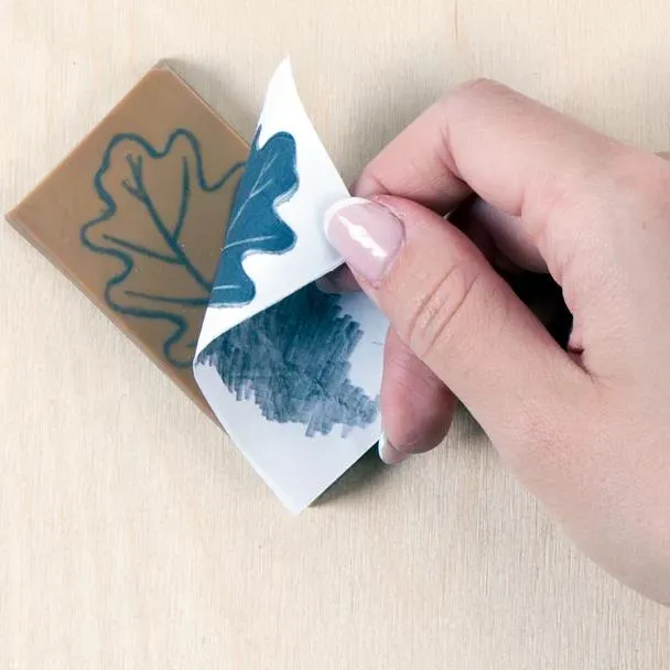 Kikkerland Crafters Block Printing Kit
