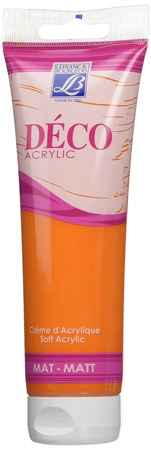 Lefranc & Bourgeois Shades Deco Matt Acrylic Cream TANGERINE