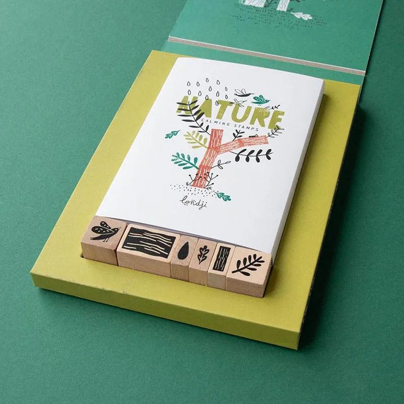 Londji Calming Nature Rubber Stamp Kit