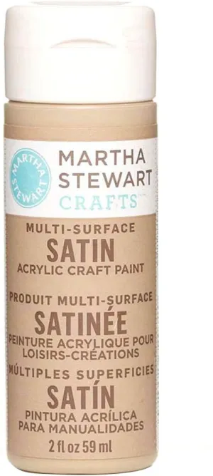 Martha Stewart Multi Surface Paint Satin 2 Oz. Acorn