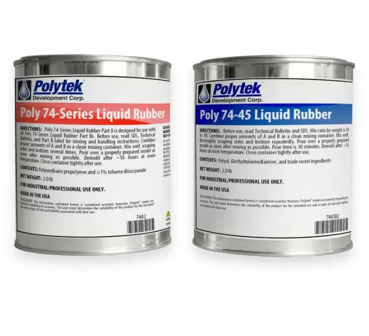 Mold Making Urethane Liquid Rubber Polytek 74-45
