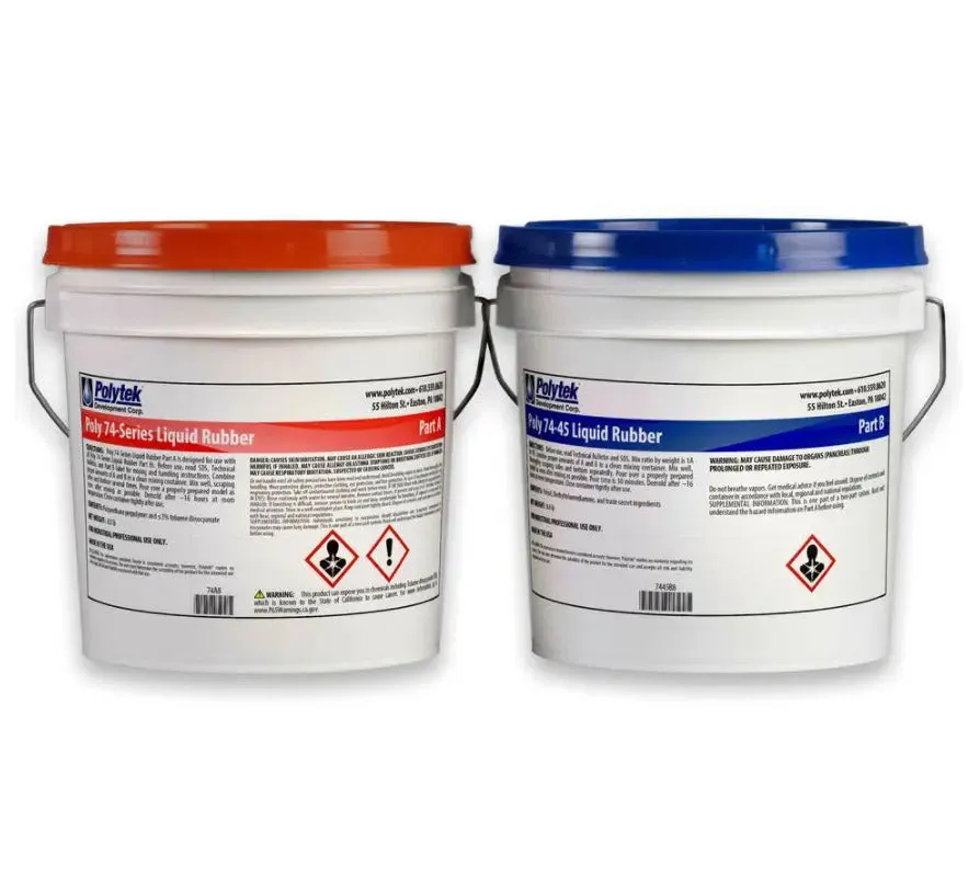 Mold Making Urethane Liquid Rubber Polytek 74-45