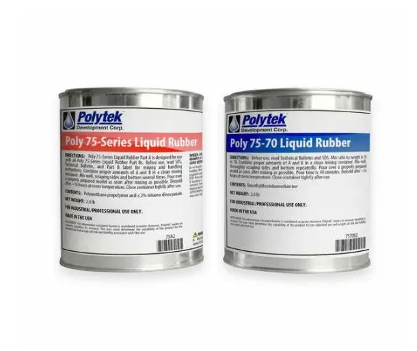 Mold Making Urethane Rubber Polytek 75-70 (70 Shore Hardness)